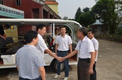 集團公司領(lǐng)導(dǎo)班子調(diào)研飛霞景區(qū)工作