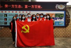 下沉一線， 奮戰(zhàn)“疫”線黨旗飄