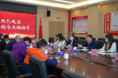 市德晟集團(tuán)黨委委員、副總經(jīng)理周海林到市建工質(zhì)檢站公司調(diào)研指導(dǎo)工作