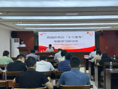 以問促思，以“十”促“實” |德晟集團(tuán)黨委召開下屬黨組織書記“十個思考”